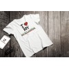 Мъжка тениска с щампа I love my Bulgaria