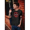 Мъжка тениска с щампа Deadpool 