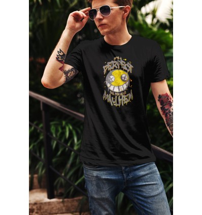 Мъжка тениска с щампа Overwatch Junkrat