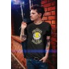 Мъжка тениска с щампа Overwatch Junkrat