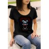 Дамска тениска с щампа Psycho Clown 2