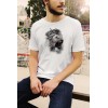 Мъжка тениска с щампа King Lion