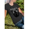  Дамска тениска с щампа Doberman