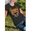  Дамска тениска с щампа Leopard Face