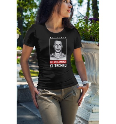 Дамска тениска с щампа Klitschko