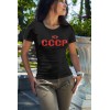 Дамска тениска с щампа CCCP