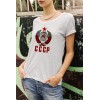 Дамска тениска с щампа CCCP Zvezda