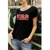 Дамска тениска с щампа KGB Agent