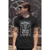 Мъжка тениска с щампа Jack Daniels