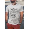 Мъжка тениска с щампа Jack Daniels