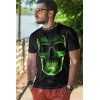 Мъжка тениска с щампа Glow Bones