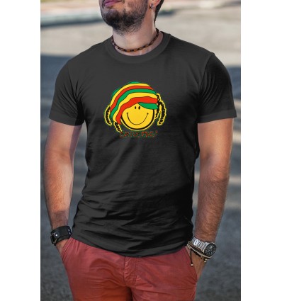Мъжка тениска с щампа Smile Man