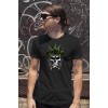 Мъжка тениска с щампа Pothead Skull