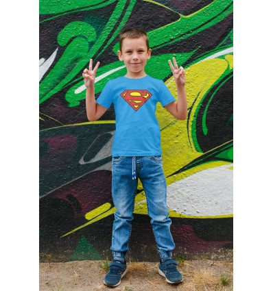Детска тениска с щампа Superman