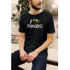 Мъжка тениска с щампа Flying Pomorie