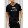 Мъжка тениска с щампа Flying SF