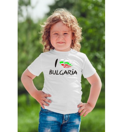 Детска тениска с щампа Flying BG