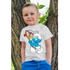 Детска тениска с щампа Smurf Boy