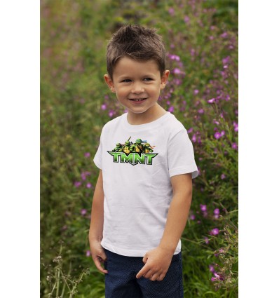 Детска тениска с щампа TMNT