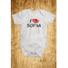 Бебешко боди с щампа Flying SF
