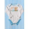 Бебешко боди с щампа Rabbit and Bear 1