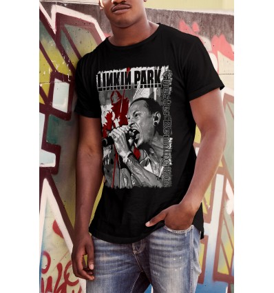 Мъжка тениска с щампа Linkin Park