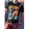 Мъжка тениска с щампа Messi