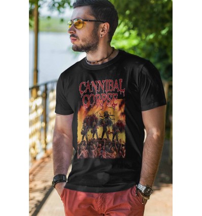 Мъжка тениска с щампа Cannibal Corpse