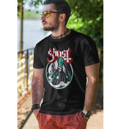 Мъжка тениска с щампа Ghost