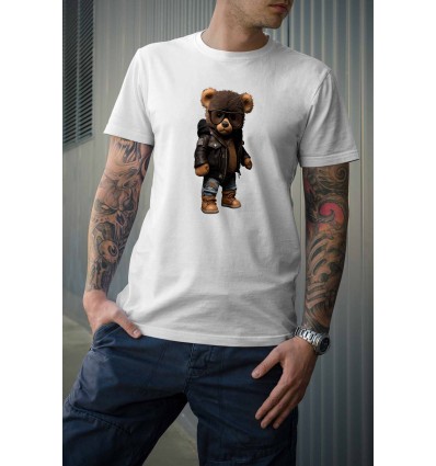 Мъжка тениска с щампа Bear 2