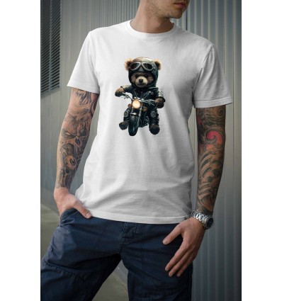 Мъжка тениска с щампа Bear 6