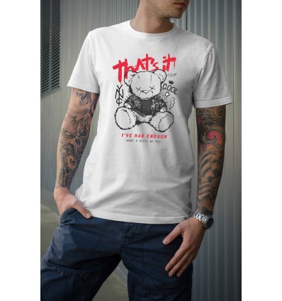 Мъжка тениска с щампа Bear 8