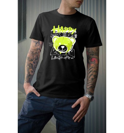 Мъжка тениска с щампа Bear 15