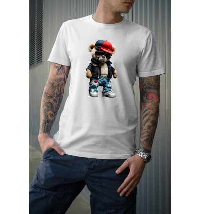 Мъжка тениска с щампа Bear 18