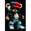 Мъжка тениска с щампа Bear 18
