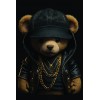 Мъжка тениска с щампа Bear 20