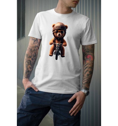 Мъжка тениска с щампа Bear 22