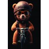 Мъжка тениска с щампа Bear 22