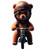 Мъжка тениска с щампа Bear 22