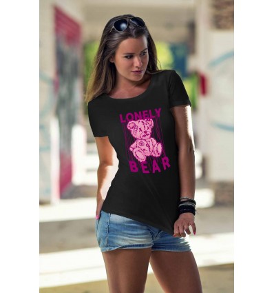 Дамска тениска с щампа Bear 2
