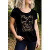 Дамска тениска с щампа Skull of Skulls